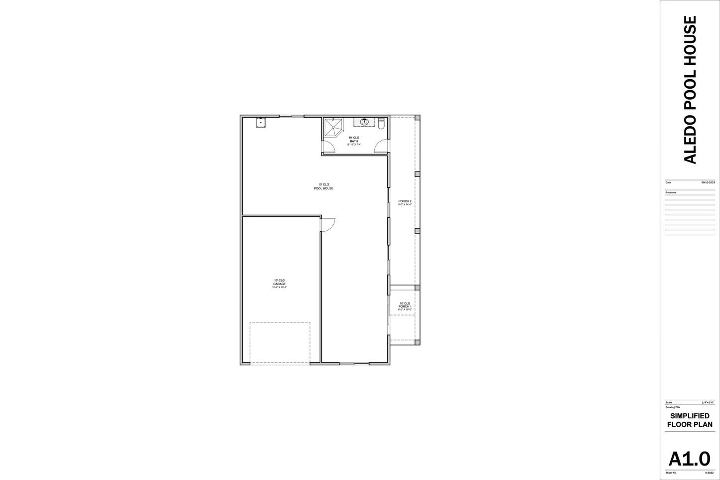 Single Garage +Flex Space + Bathroom